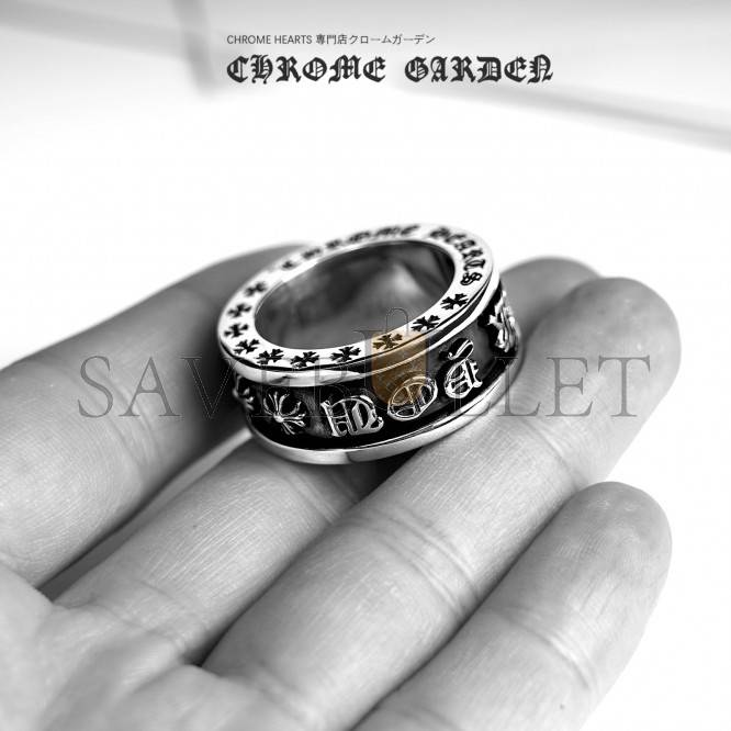 CHROME HEARTS FUCK YOU SPINNER RING CHROME HEARTS FUCK YOU SPINNER RING