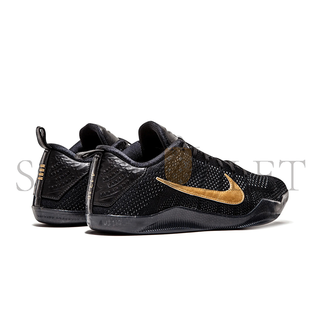 NIKE KOBE 11 ELITE LOWBLACK MAMBA COLLECTION FADE TO BLACK 869459-001