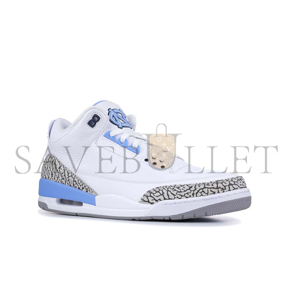 NIKE JORDAN 3 RETRO UNC PE S850-LN3