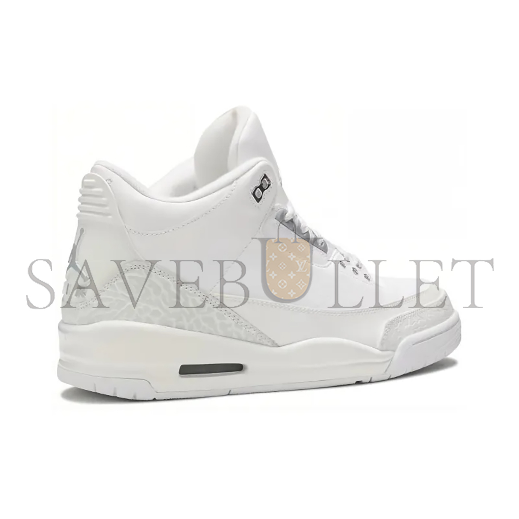 NIKE JORDAN 3 RETRO SILVER ANNIVERSARY 398613-102