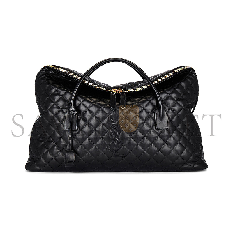 YSL ES GIANT TRAVEL BAG IN QUILTED LEATHER 736009AABK91000 (56*50*19cm)