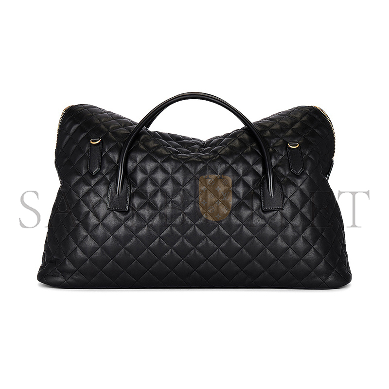 YSL ES GIANT TRAVEL BAG IN QUILTED LEATHER 736009AABK91000 (56*50*19cm)