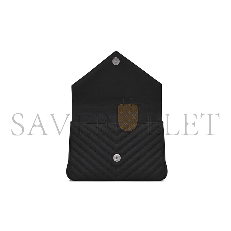 YSL COLLEGE MEDIUM IN QUILTED LEATHER 600279BRM041000 (24*17*6.5cm) YSL COLLEGE MEDIUM IN QUILTED LEATHER 600279BRM041000 (24*17*6.5cm)