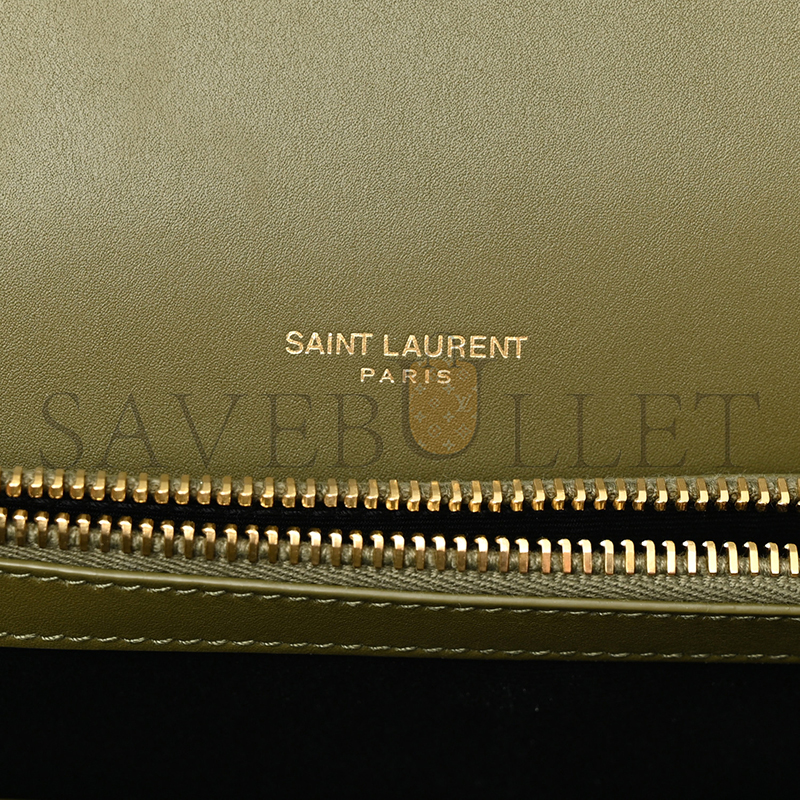 YSL COLLEGE MEDIUM IN QUILTED SUEDE 6002791U8073206 (24*17*6.5cm)
