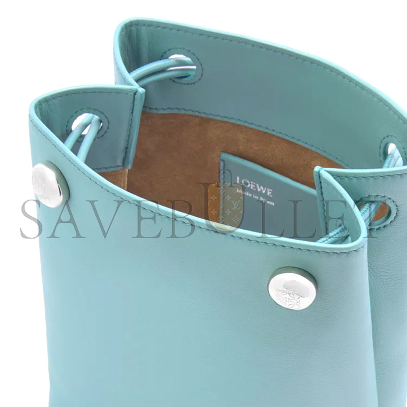 LOEWE PEBBLE POUCH IN SMOOTH CALFSKIN CANBSPPX01 (17*21.5*7cm)