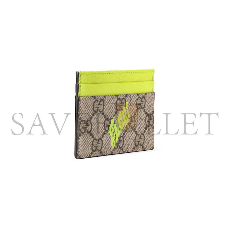 GUCCI BI-COLOR CARD CASE WITH PRINT ‎‎835322FAEQV9773 (11*7cm)