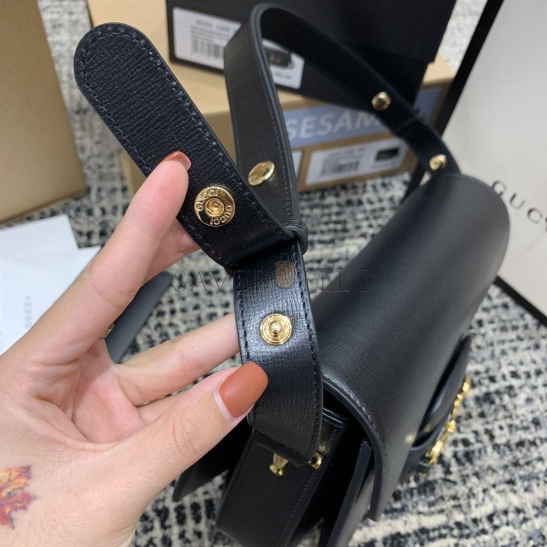 GUCCI 1955 HORSEBIT SHOULDER BAG 602204  (25*18*8cm)