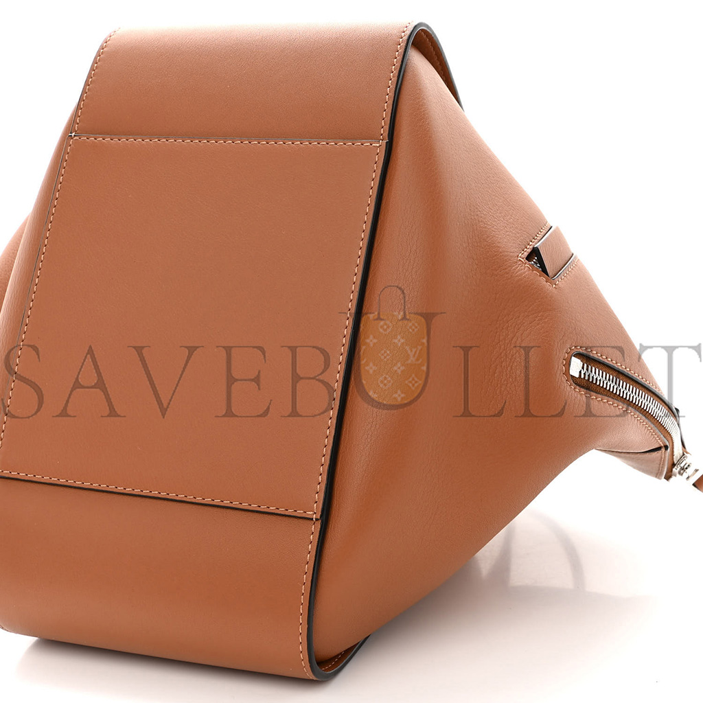 LOEWE CALFSKIN SMALL HAMMOCK SHOULDER BAG TAN (28*24*14cm)